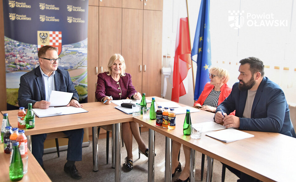 Setne posiedzenie Zarządu Powiatu w Oławie za nami
