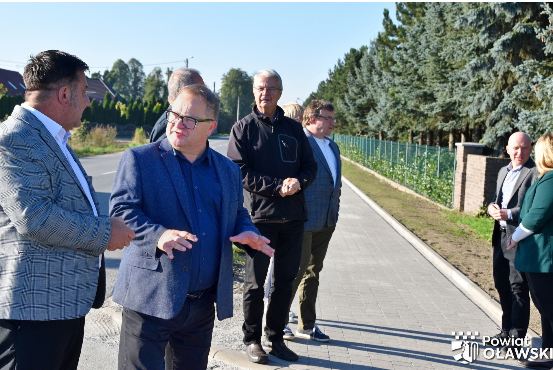 Zakończyła się budowa chodnika przy ul. Wójcickiej w Bystrzycy